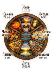 Восьмилучевое Колесо года