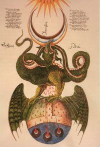 Изображение Зеленого Дракона из Свитка 