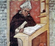 Альберт Великий (фреска работы Томмазо да Модены, 1352, Тревизо, Италия)