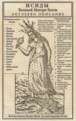 Изображение Исиды из книги Кирхера «Эдип Египетский» 