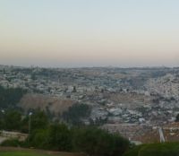 Масличная гора, Иерусалим. Вид со смотровой площадки. Фото А. Момы (сентябрь 2012 г.).